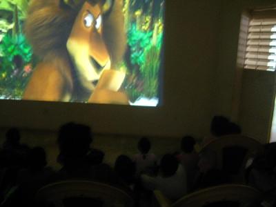niños en el cine